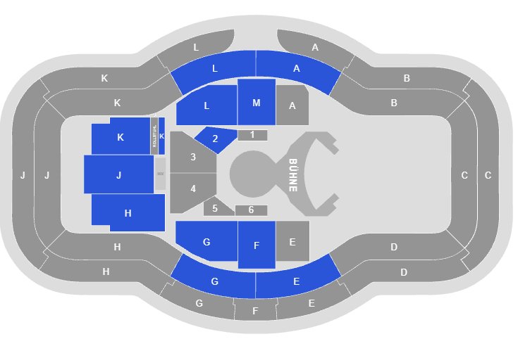 Festhalle Frankfurt Seat Map