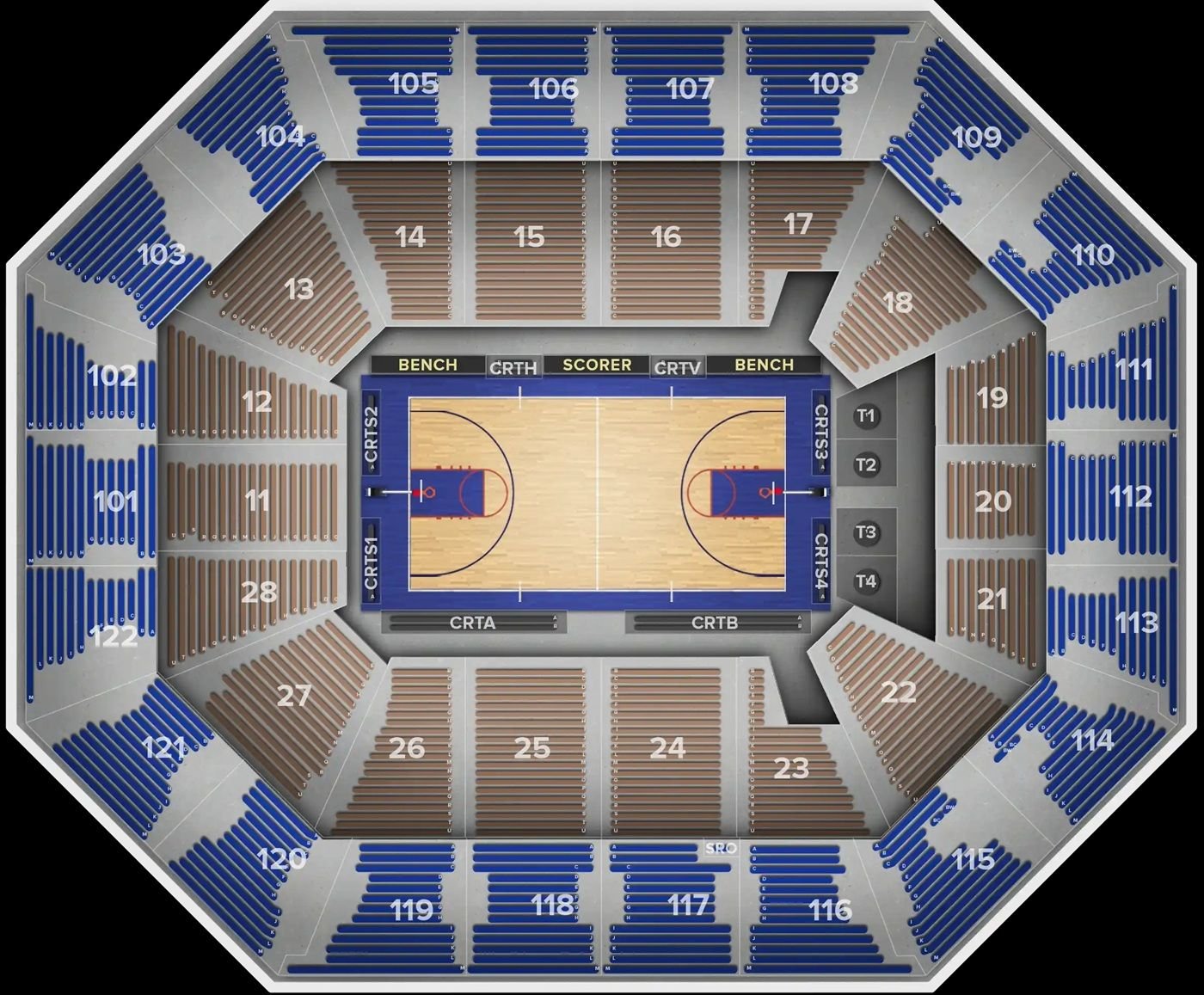 Mohegan Sun Arena Seating Chart