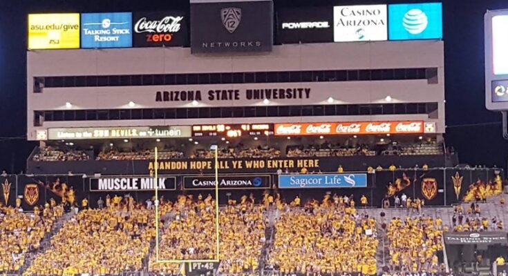 Mountain America Stadium in Arizona