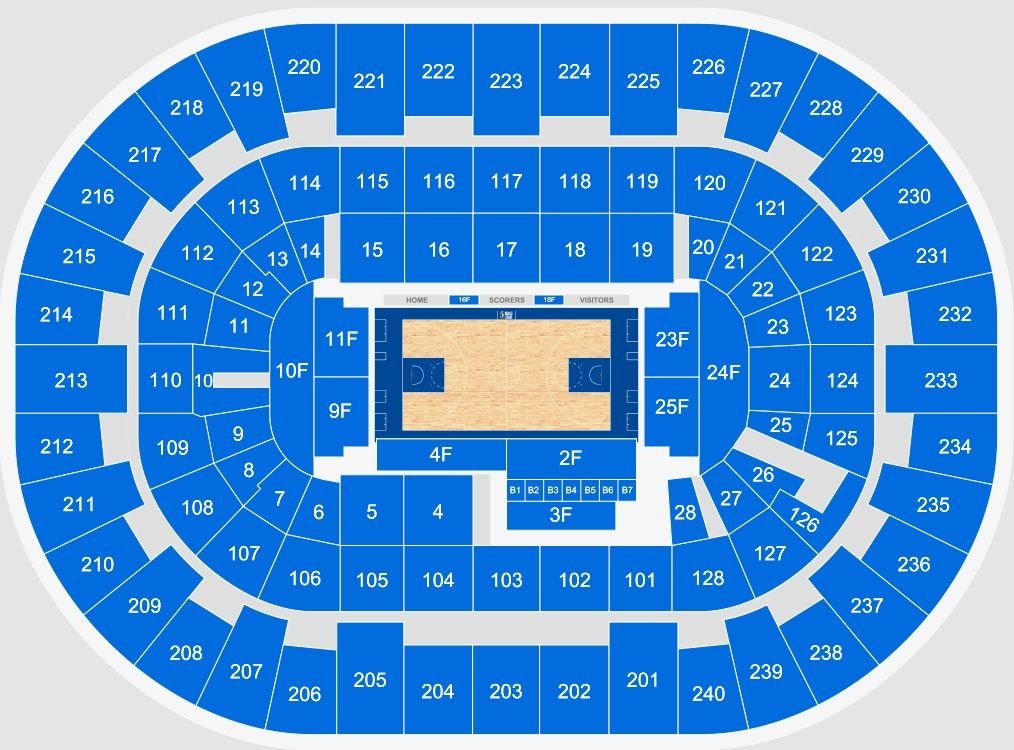 Nassau Coliseum Long Island Nets Basketball Seating Chart