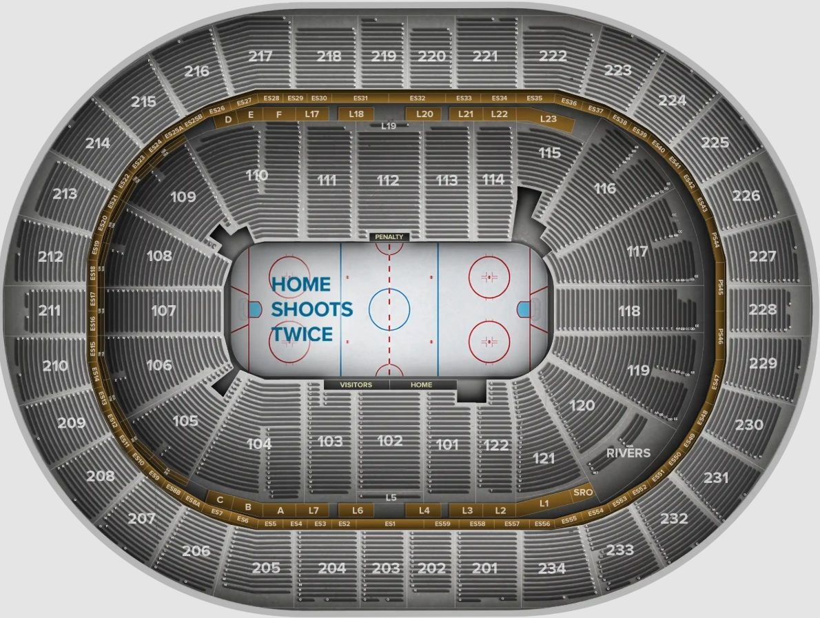PPG Paints Arena Detailed Seating Chart