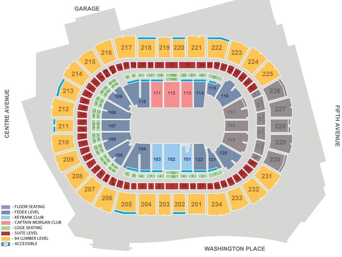 PPG Paints Arena Premium Sections