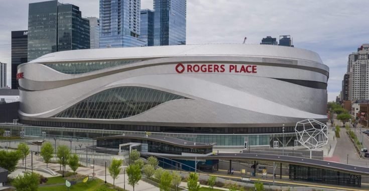 Rogers Place in Edmonton