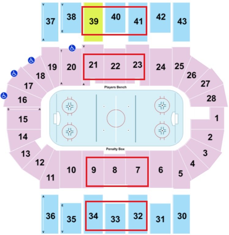 Scotiabank Centre Best Sections