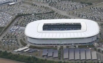 SNP Arena in Sinsheim, Baden-Württemberg